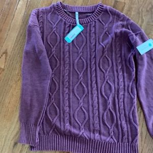 NWT purple sweater!